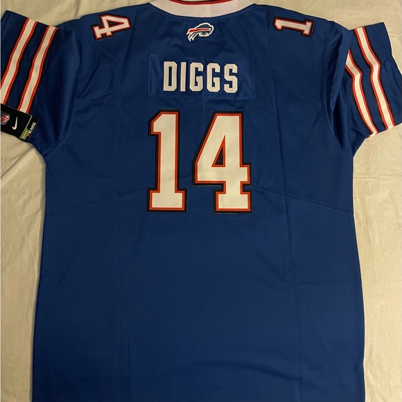 🏈 Stefon Diggs 🏈 BUFFALO BILLS (NFL) ON FIELD NIKE JERSEY. - Picture 3 of 9